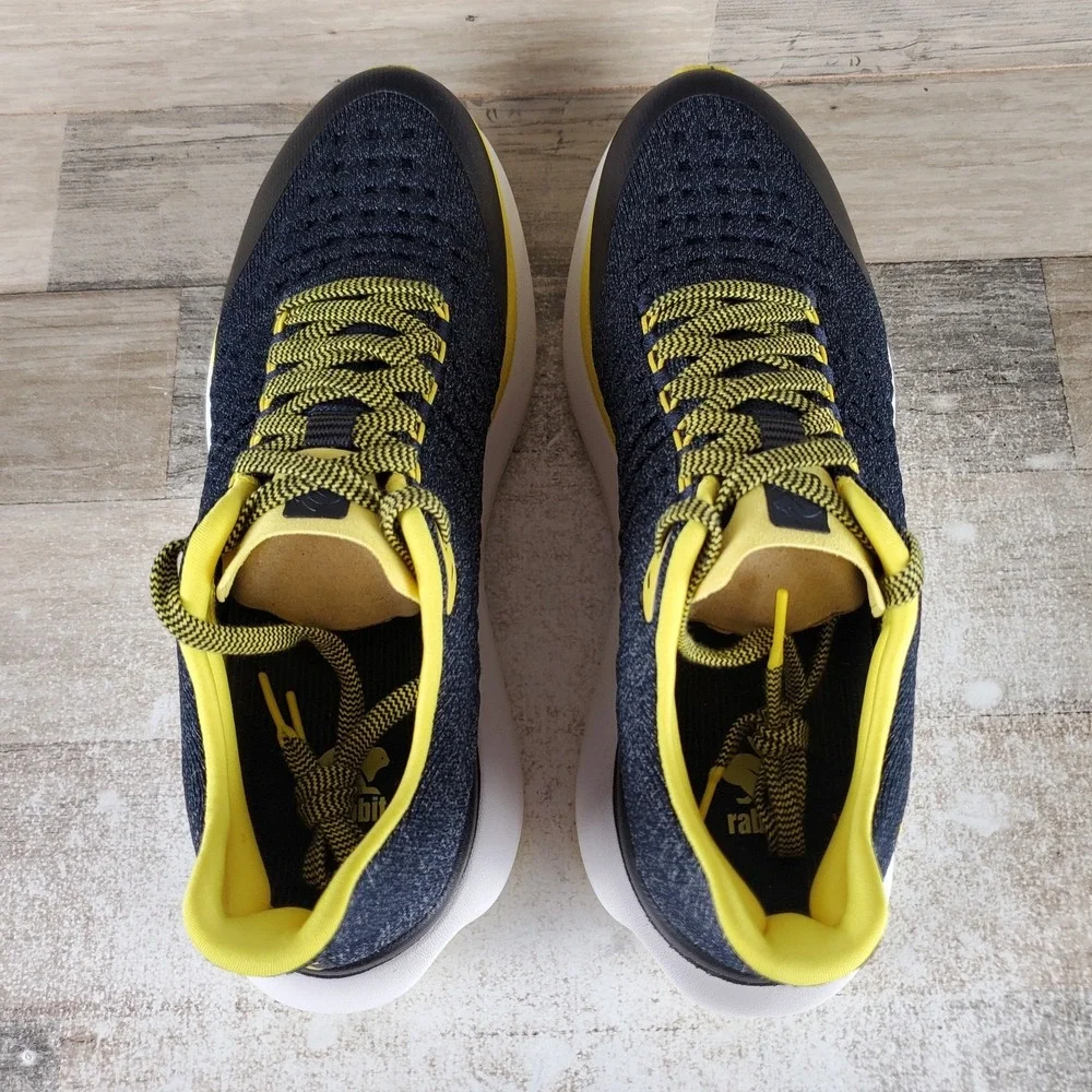 Run Rabbit Dream Chaser Mens‎ Shoes Sz 10 M Running Blazing Yellow Lace Up